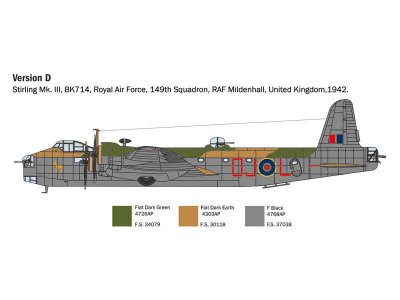 Italeri 1462 Short Stirling Mk.III (1:72)