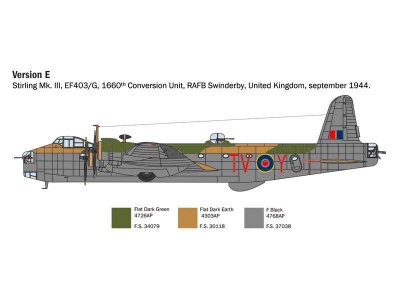 Italeri 1462 Short Stirling Mk.III (1:72)