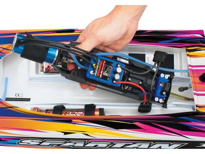 Traxxas Spartan TQi RTR oranžový