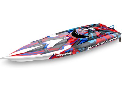 Traxxas Spartan TQi RTR červený