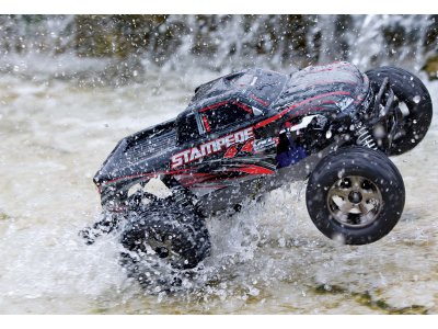 Traxxas Stampede 1:10 VXL 4WD TQi RTR modrý