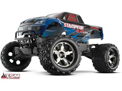 Traxxas Stampede 1:10 VXL 4WD TQi RTR modrý