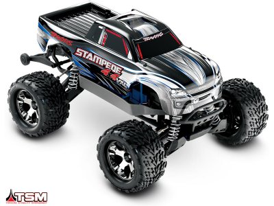 Traxxas Stampede 1:10 VXL 4WD TQi RTR modrý