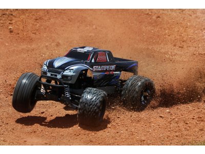 Traxxas Stampede 1:10 VXL 4WD TQi RTR červený