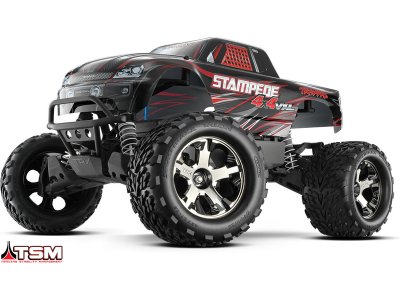 Traxxas Stampede 1:10 VXL 4WD TQi RTR červený