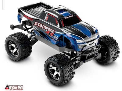 Traxxas Stampede 1:10 VXL 4WD TQi RTR červený