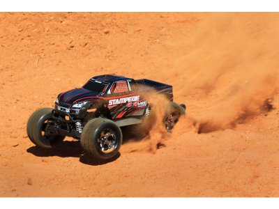 Traxxas Stampede 1:10 VXL 4WD TQi RTR červený