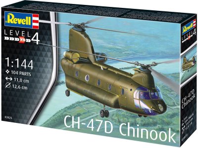 Revell 03825 Boeing CH-47D Chinook (1:144)