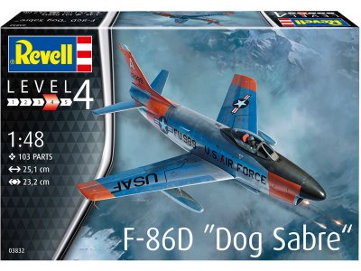 Revell 03832  North American F-86D Dog Sabre (1:48)