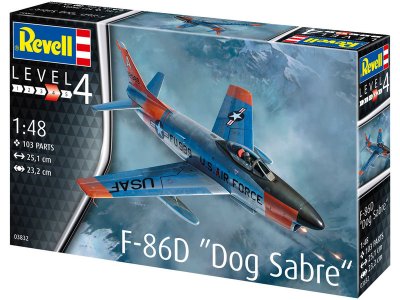 Revell 03832  North American F-86D Dog Sabre (1:48)