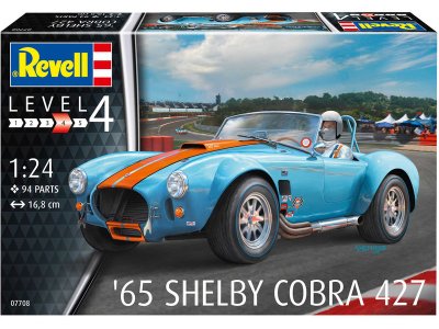 Revell 07708 Shelby Cobra 427 1965 (1:24)