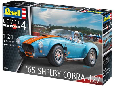 Revell 07708 Shelby Cobra 427 1965 (1:24)