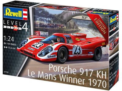 Revell 07709 Porsche 917K Le Mans Winner 1970 (1:24)