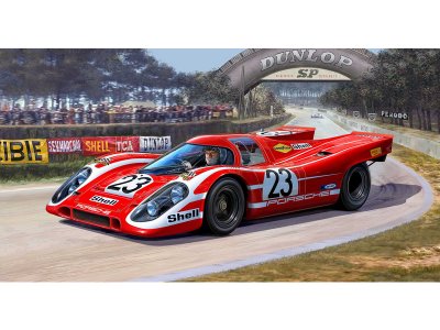 Revell 07709 Porsche 917K Le Mans Winner 1970 (1:24)