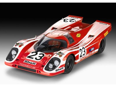 Revell 07709 Porsche 917K Le Mans Winner 1970 (1:24)