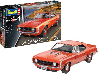 Revell 07712 Chevrolet Camaro SS 1969 (1:25)