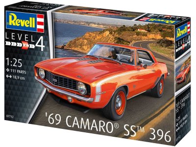 Revell 07712 Chevrolet Camaro SS 1969 (1:25)