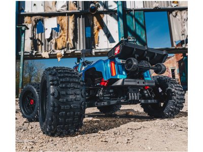 Arrma Outcast 4S V2 BLX 1:10 4WD RTR modrá