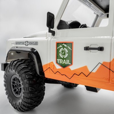 FUNTEK TRAIL 1/12 RTR 4wd - bílo/oranžová barva