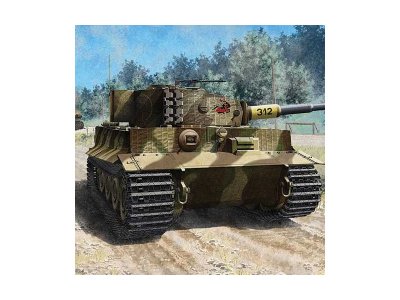 Academy 13314 Tiger-1 pozdní verze (1:35)