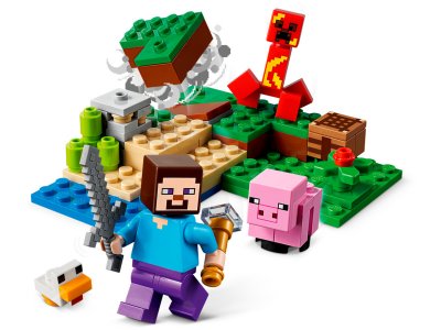 LEGO Minecraft - Útok Creepera