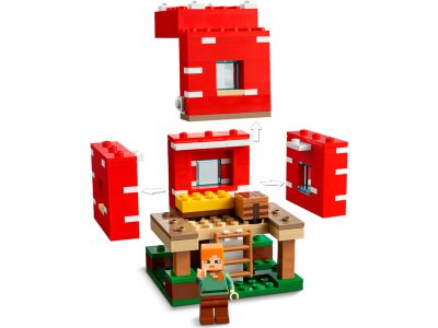 LEGO Minecraft - Houbový domek