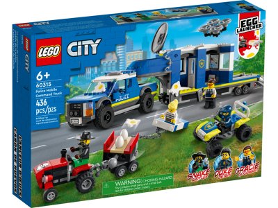 LEGO City - Mobilní velitelský vůz policie