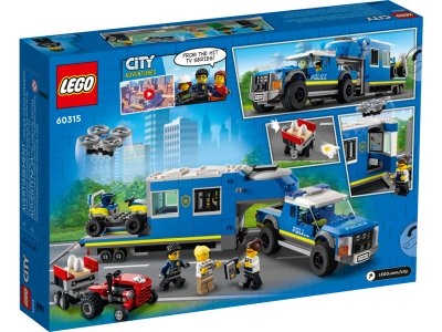 LEGO City - Mobilní velitelský vůz policie