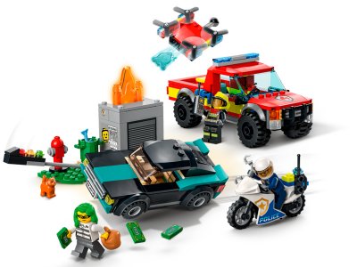 LEGO City - Hasiči a policejní honička