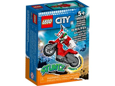 LEGO City - Škorpioní kaskadérská motorka