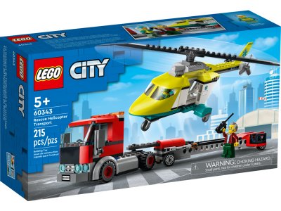 LEGO City - Přeprava záchranářského vrtulníku