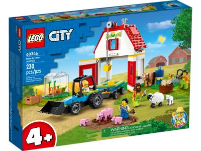 LEGO City - Stodola a zvířátka z farmy