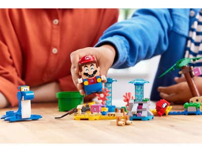LEGO Super Mario - Na pláži u Dorrie – rozšiřující set