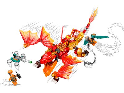 LEGO Ninjago - Kaiův ohnivý drak EVO