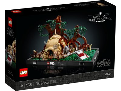 LEGO Star Wars - Jediský trénink na planetě Dagobah - dioráma