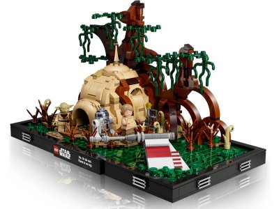 LEGO Star Wars - Jediský trénink na planetě Dagobah - dioráma