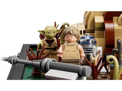 LEGO Star Wars - Jediský trénink na planetě Dagobah - dioráma
