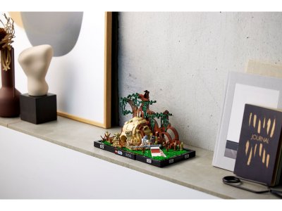 LEGO Star Wars - Jediský trénink na planetě Dagobah - dioráma