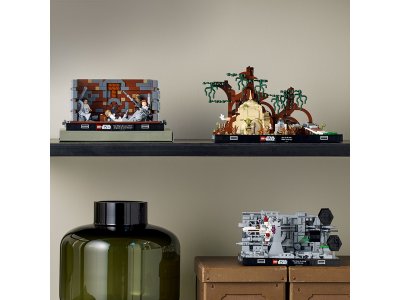 LEGO Star Wars - Jediský trénink na planetě Dagobah - dioráma