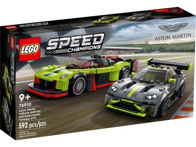 LEGO Speed Champions - Aston Martin Valkyrie AMR Pro a Aston Martin Vantage GT3