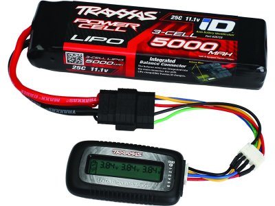 Traxxas tester LiPo akumulátorů bez adaptéru #2938X