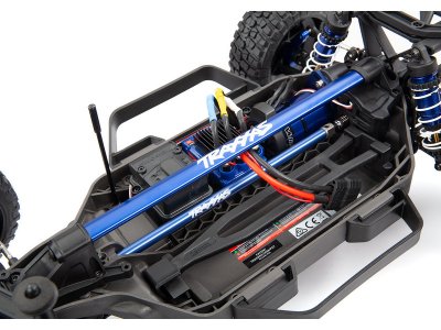 Traxxas výztuha šasi oranžová (sada)