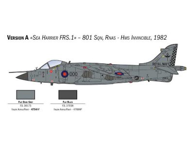 Italeri 1236 BAE Sea Harrier FRS.1 (1:72)