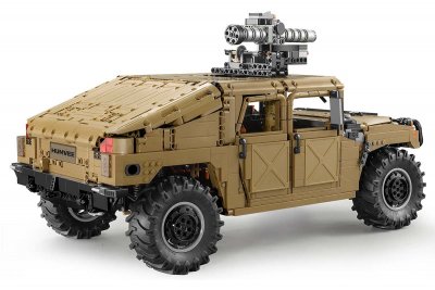 HUMVEE Off-Road 1/8 Stavebnice z kostek