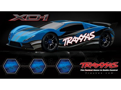 Traxxas XO-1 1:7 TQi BlueTooth RTR červená