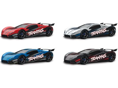 Traxxas XO-1 1:7 TQi BlueTooth RTR červená