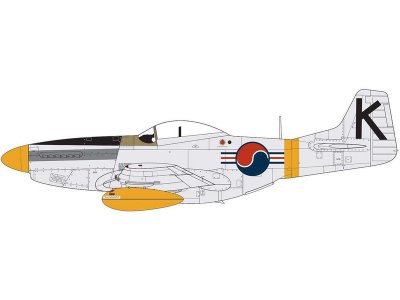 Airfix 02047A North American F-51D Mustang (1:72)