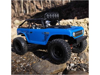 Axial SCX10 II Deadbolt 1:10 4WD RTR modrá