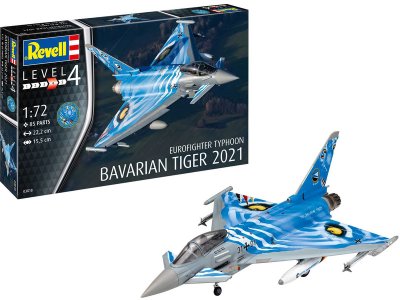 Revell 03818 Eurofighter Typhoon Bavarian Tiger 2021 (1:72)