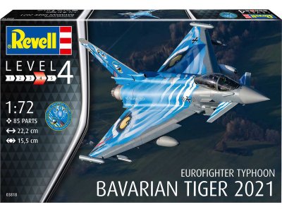 Revell 03818 Eurofighter Typhoon Bavarian Tiger 2021 (1:72)